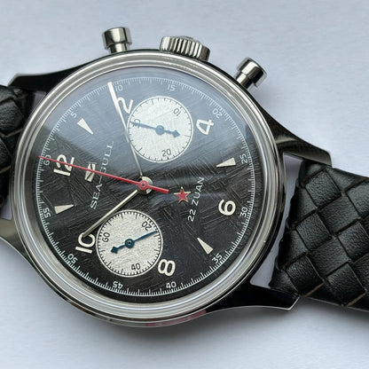 Sea-Gull 1963 · meteorite dial