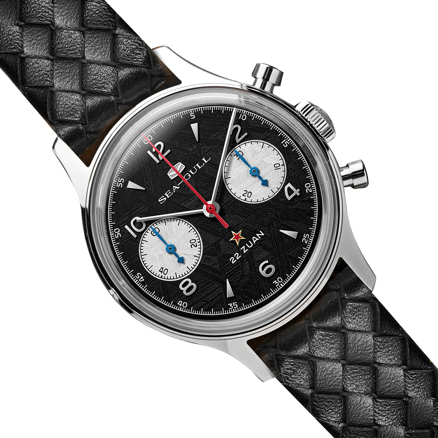 Sea-Gull 1963 · meteorite dial