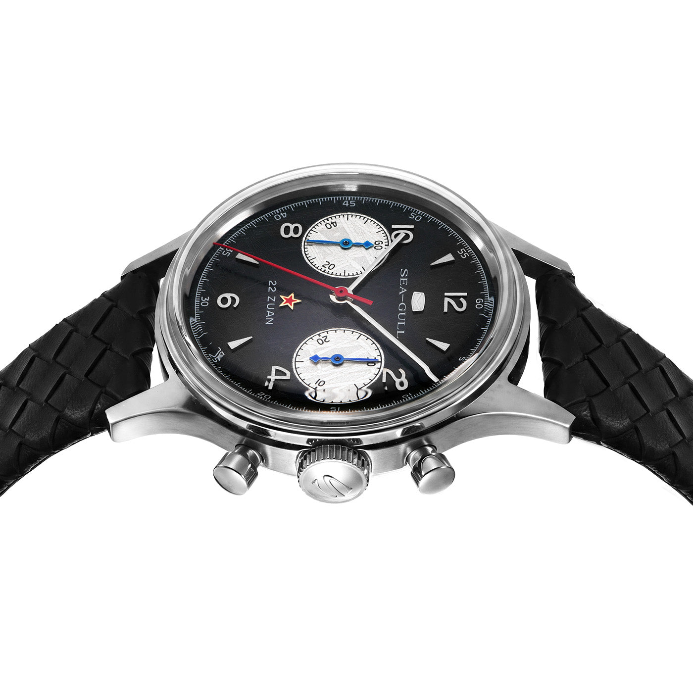 Sea-Gull 1963 · meteorite dial