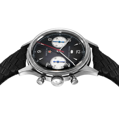 Sea-Gull 1963 · meteorite dial