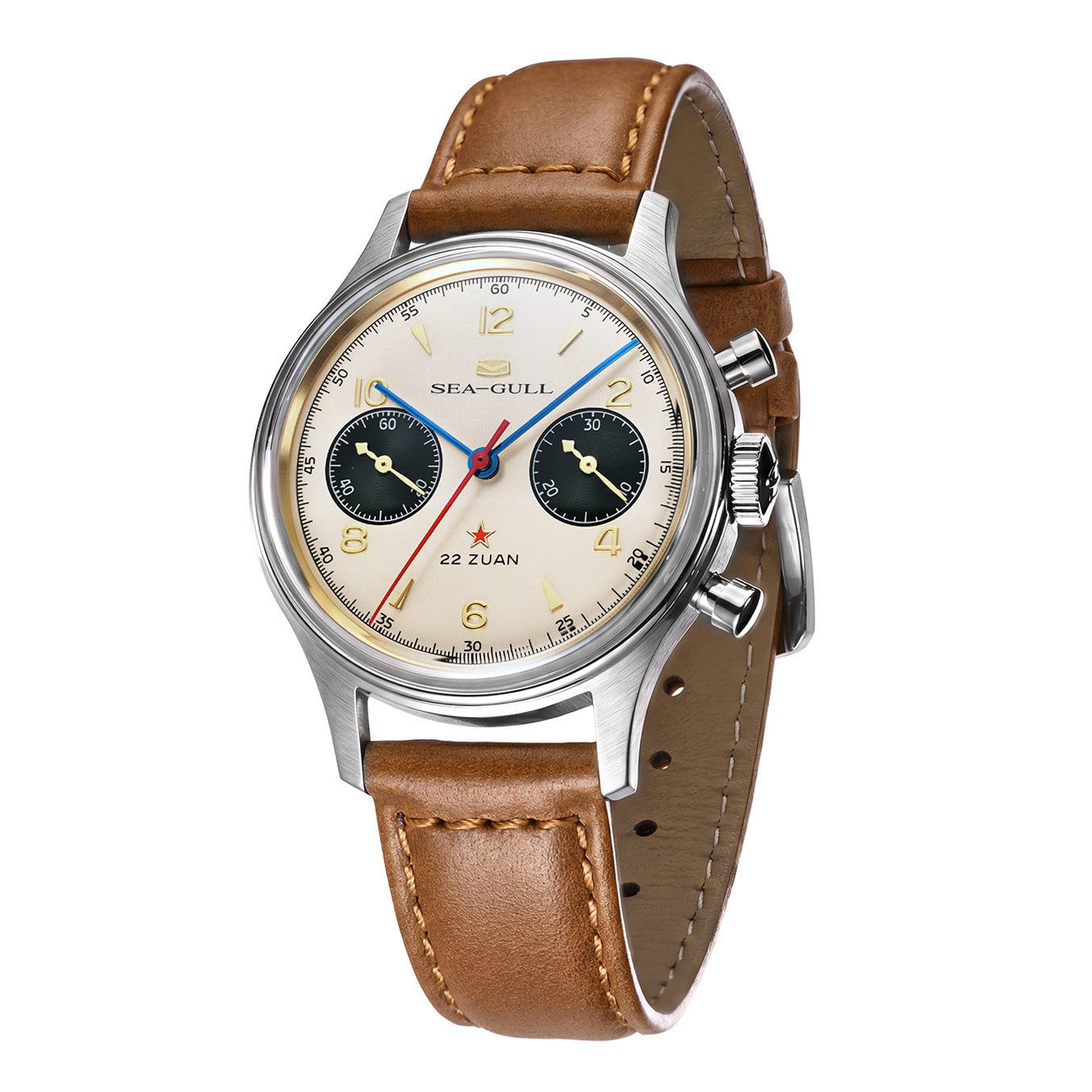 Sea-Gull 1963 · 37.3 mm · transparent back