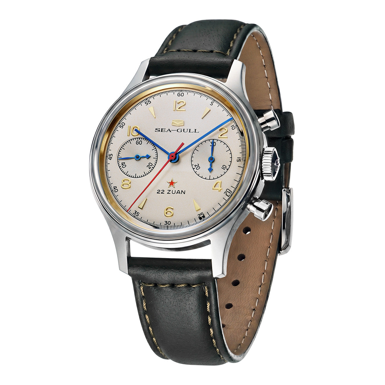 Sea-Gull 1963 · 37.3 mm · transparent back