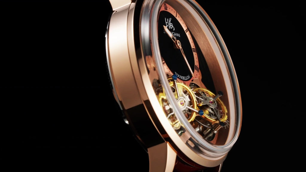 Double Tourbillon · inclined tourbillons