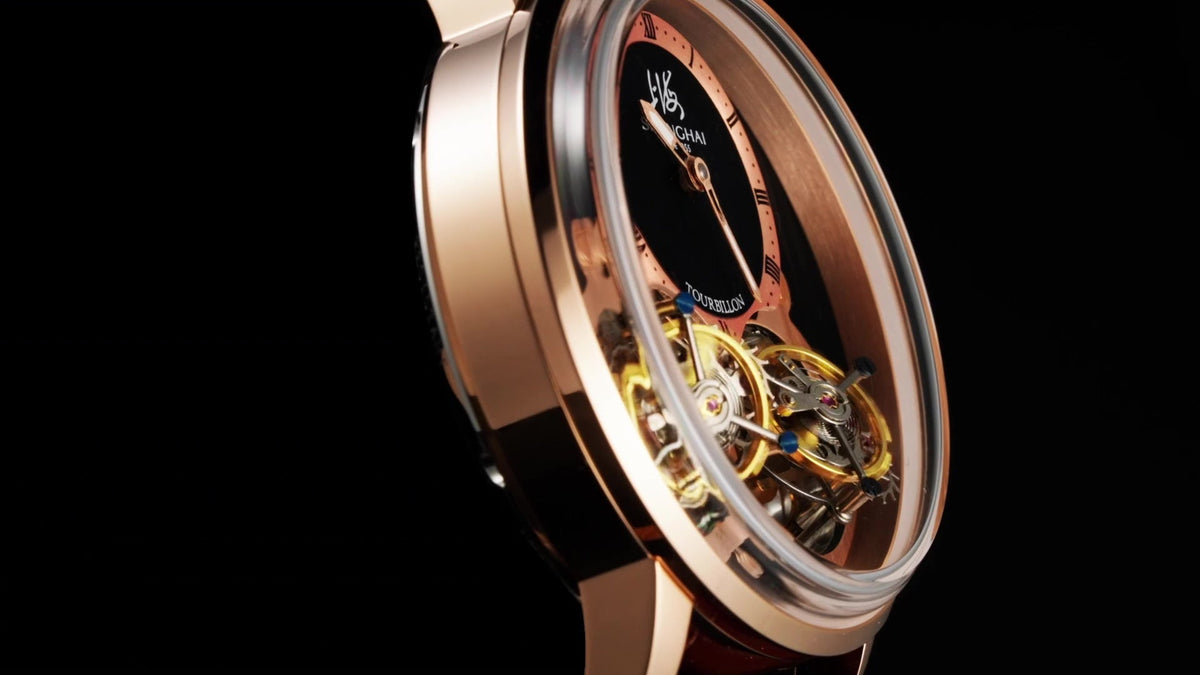 Double Tourbillon · inclined tourbillons