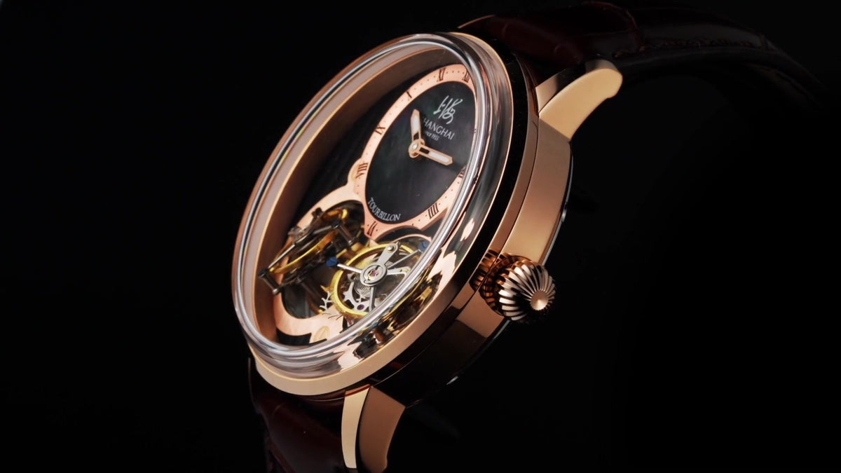 Double Tourbillon · inclined tourbillons