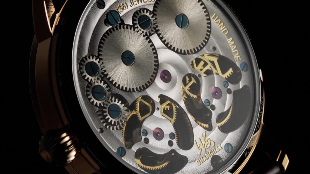 Double Tourbillon · inclined tourbillons