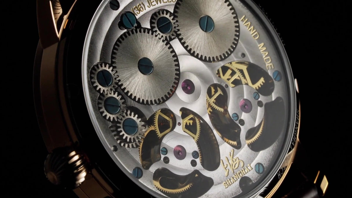 Double Tourbillon · inclined tourbillons