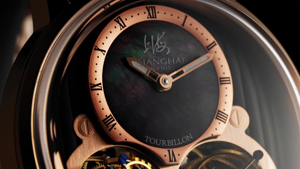 Double Tourbillon · inclined tourbillons