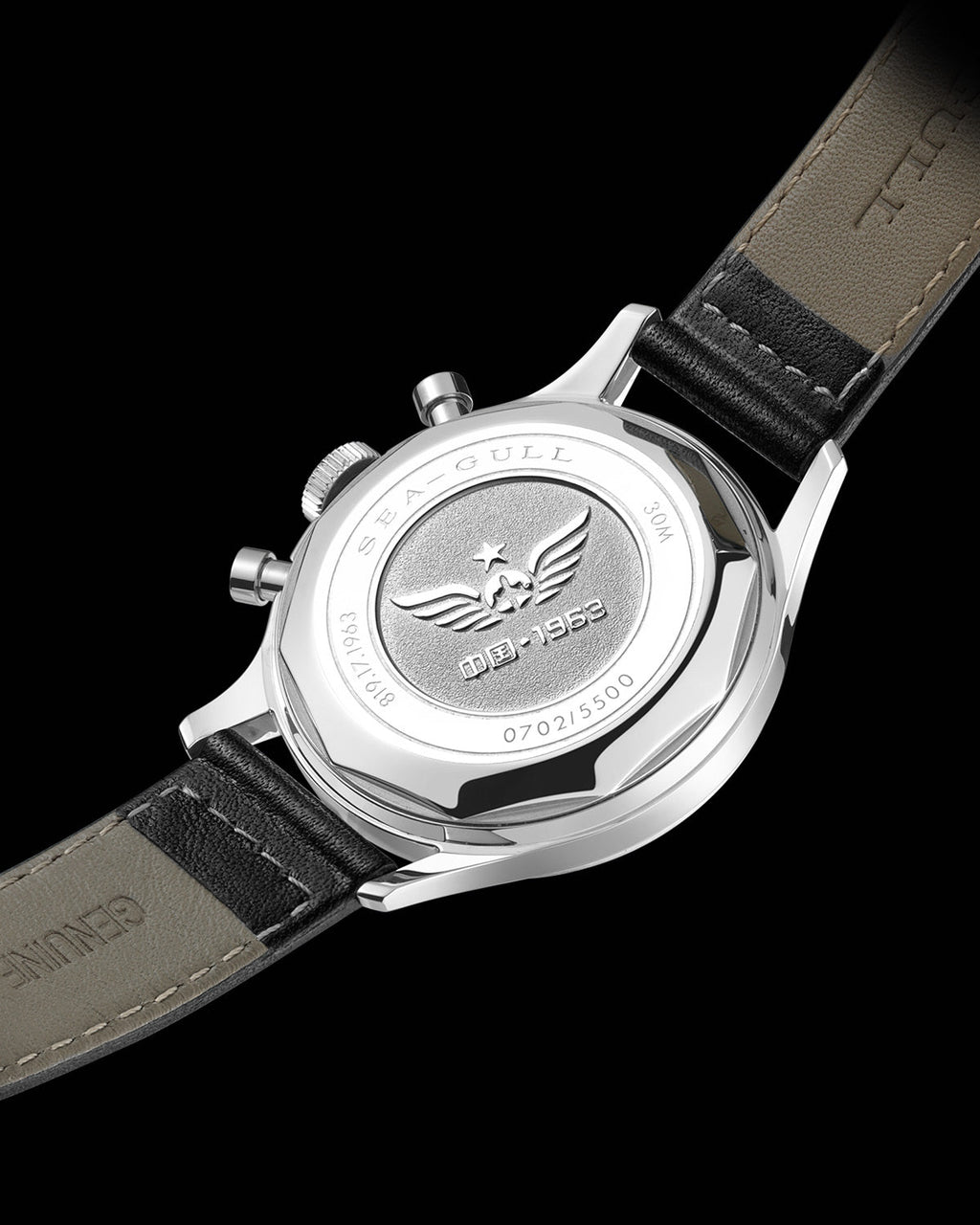 Sea-Gull 1963 · 38 mm · acrylic crystal · Limited Edition