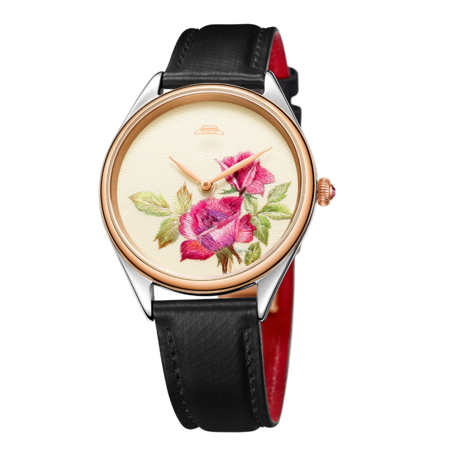 Sū Embroidery · Rose