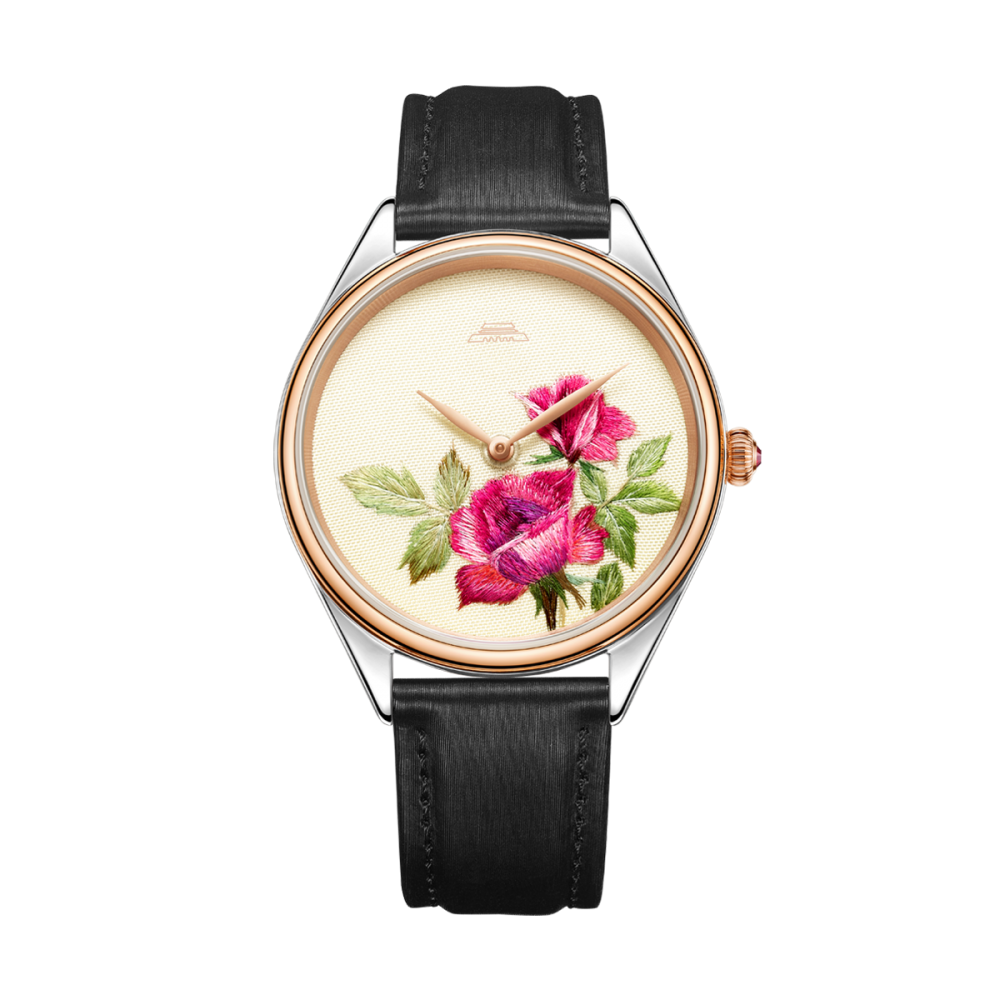 Sū Embroidery · Rose