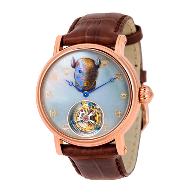 Old Summer Palace Twelve Zodiac Heads · Rat · 18K rose gold edition