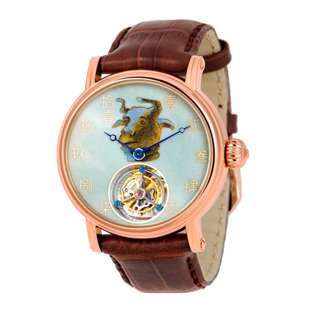 Old Summer Palace Twelve Zodiac Heads · Ox · 18K rose gold edition