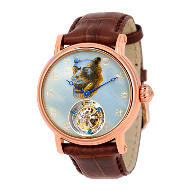 Old Summer Palace Twelve Zodiac Heads · Tiger · 18K rose gold edition