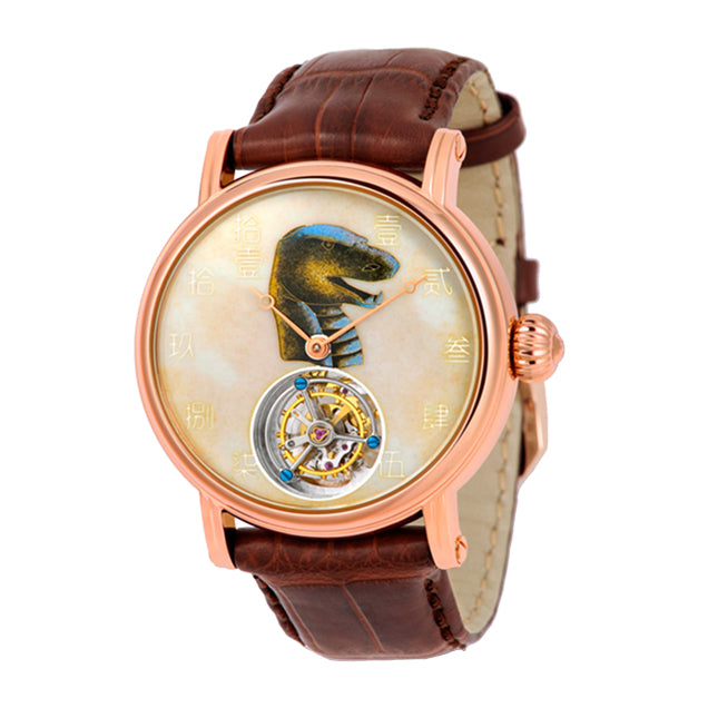 Old Summer Palace Twelve Zodiac Heads · Snake · 18K rose gold edition