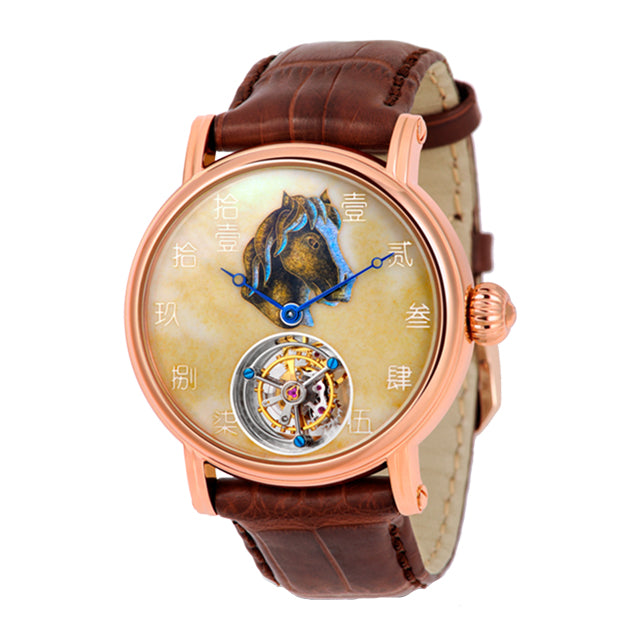 Old Summer Palace Twelve Zodiac Heads · Horse · 18K rose gold edition