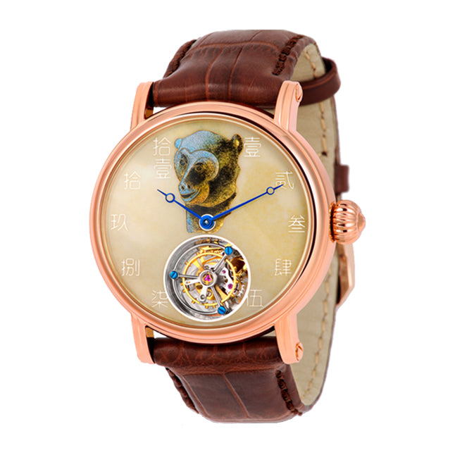 Old Summer Palace Twelve Zodiac Heads · Monkey · 18K rose gold edition