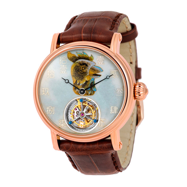 Old Summer Palace Twelve Zodiac Heads · Rooster · 18K rose gold edition