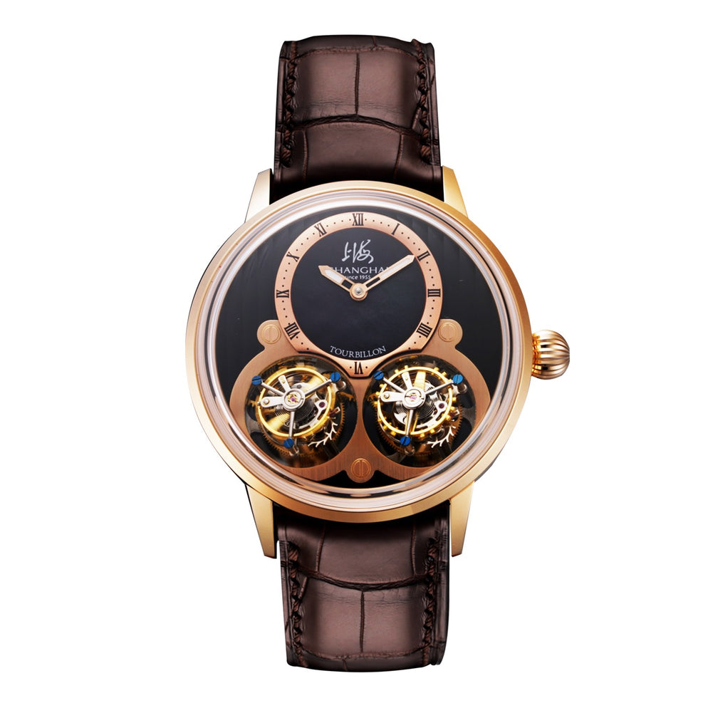 Double Tourbillon · inclined tourbillons