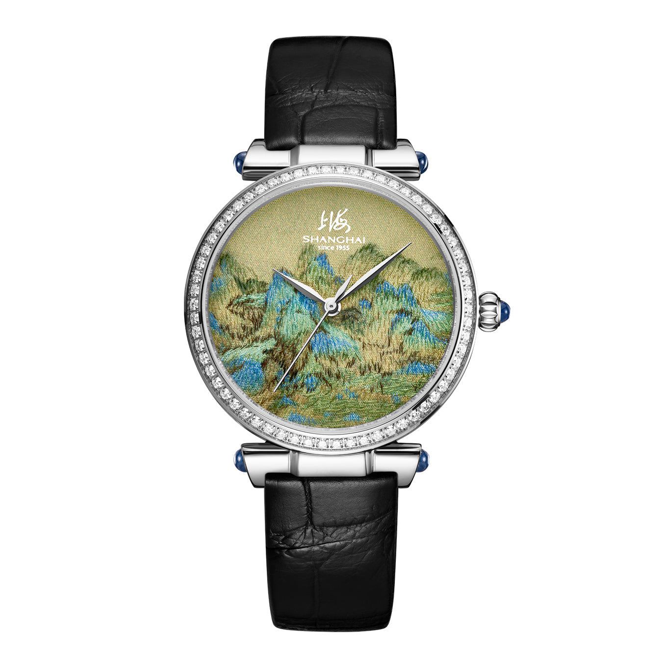 Danqing · A Thousand Li of Rivers and Mountains · diamond bezel