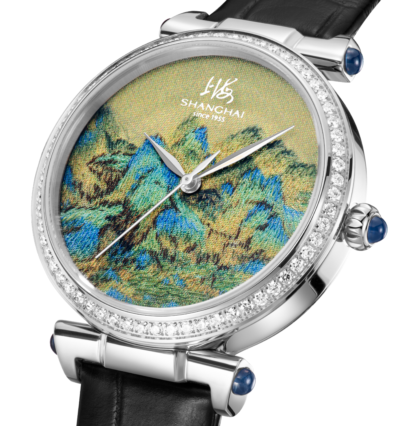 Danqing · A Thousand Li of Rivers and Mountains · diamond bezel