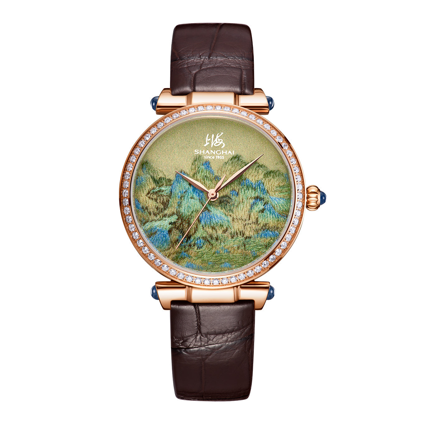 Danqing · A Thousand Li of Rivers and Mountains · diamond bezel