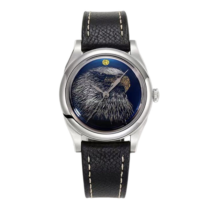 Eagle · engraved lacquer dial