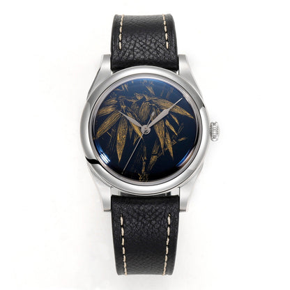 Bamboo · engraved lacquer dial